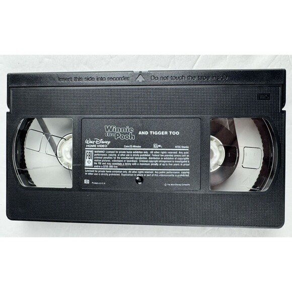VHS Poohs Thotful Spot Walt Disney Winnie the Pooh and Tigger Too Mini Animation - Picture 3 of 7
